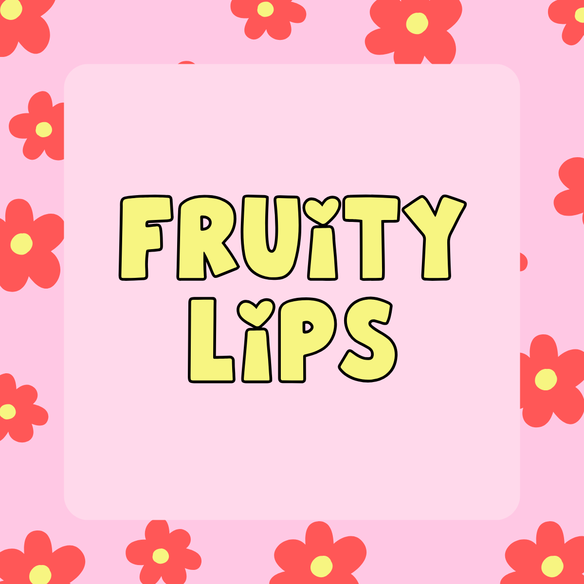 Organic Fruity Lip Balms