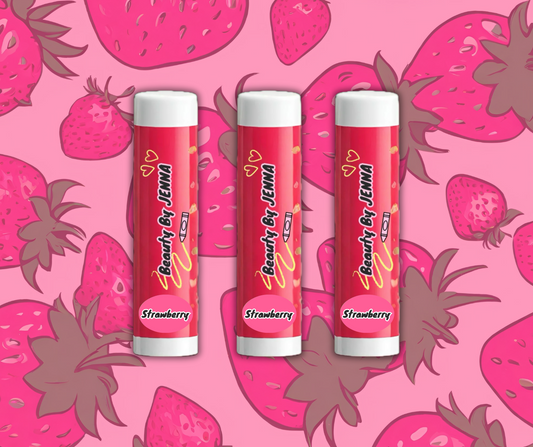3 Pack - Strawberry Lip Blm