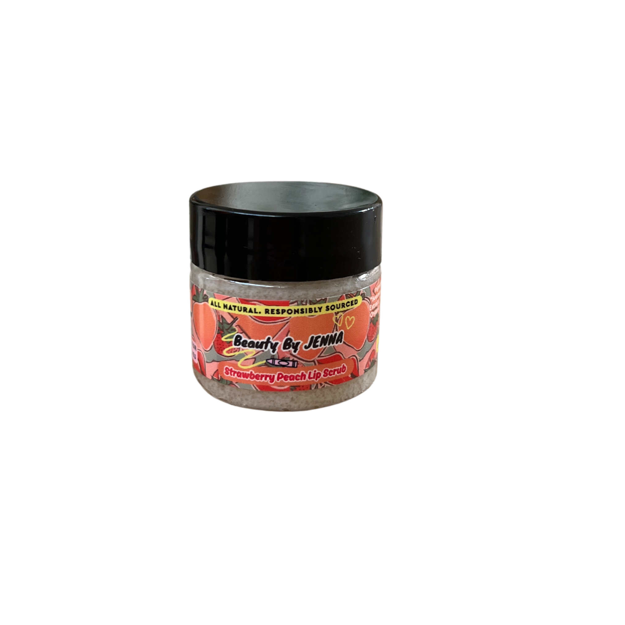 Organic Strawberry Peach Lip Scrub