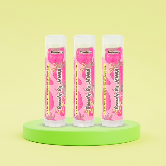 3 Pack - Strawberry Lip Blm