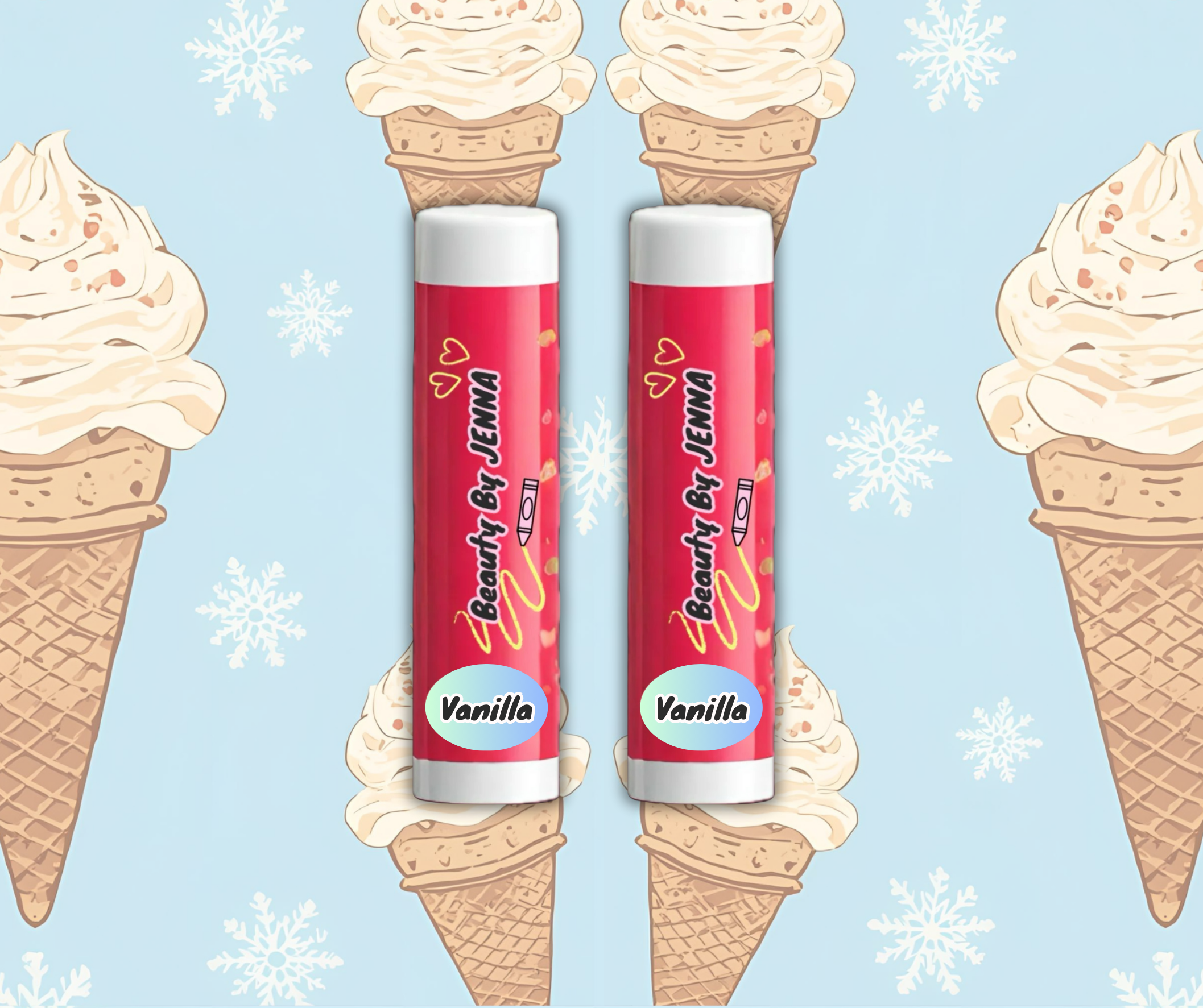PRE-SALE Vanilla Lip Balm: 2 Pack