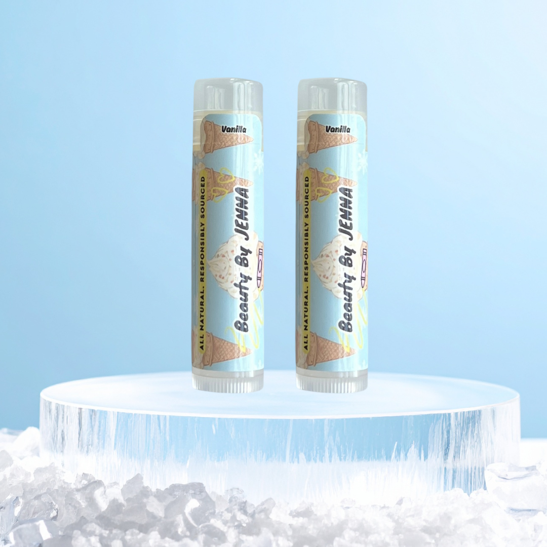 Vanilla Lip Balm: 2 Pack