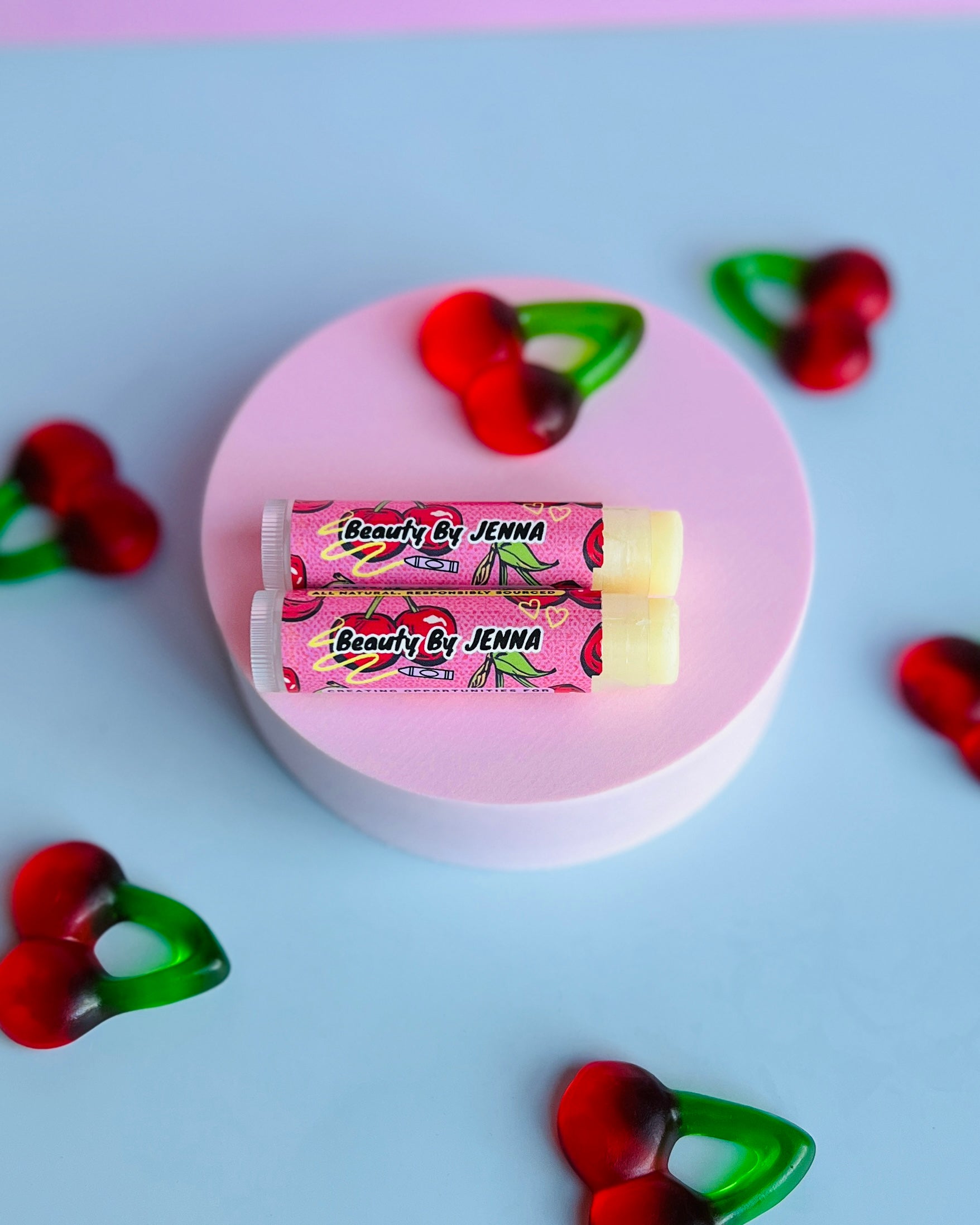 Cherry Lip Balm: 2 Pack