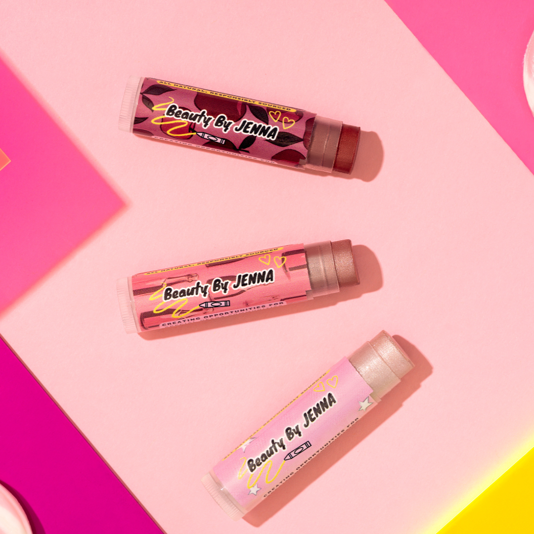 Tinted Lip Balm Trio by Beauty by Jenna