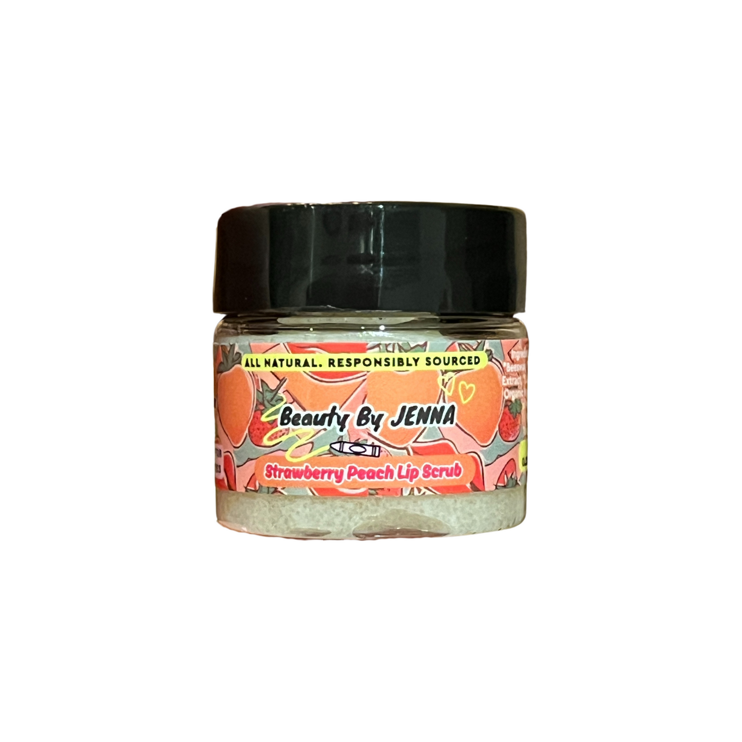 NEW: Organic Strawberry Peach Lip Scrub