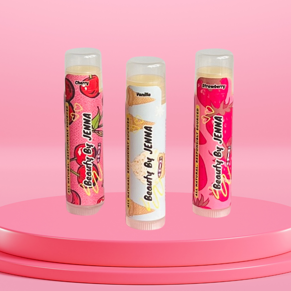 Flavored Lip Balm Trio – Beauty By Jenna